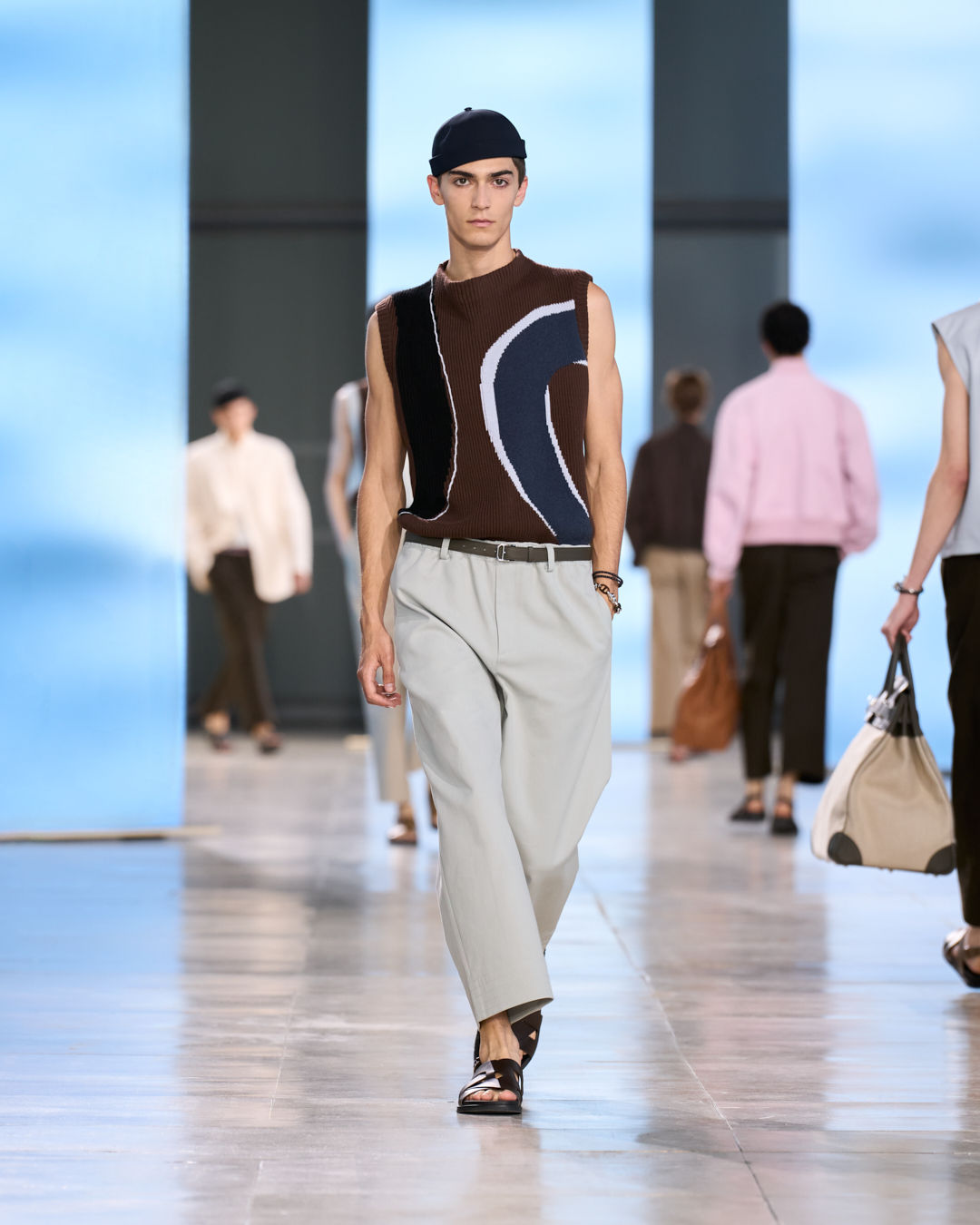 Hermès heads to the seas for its Spring/Summer 2025 men's collection