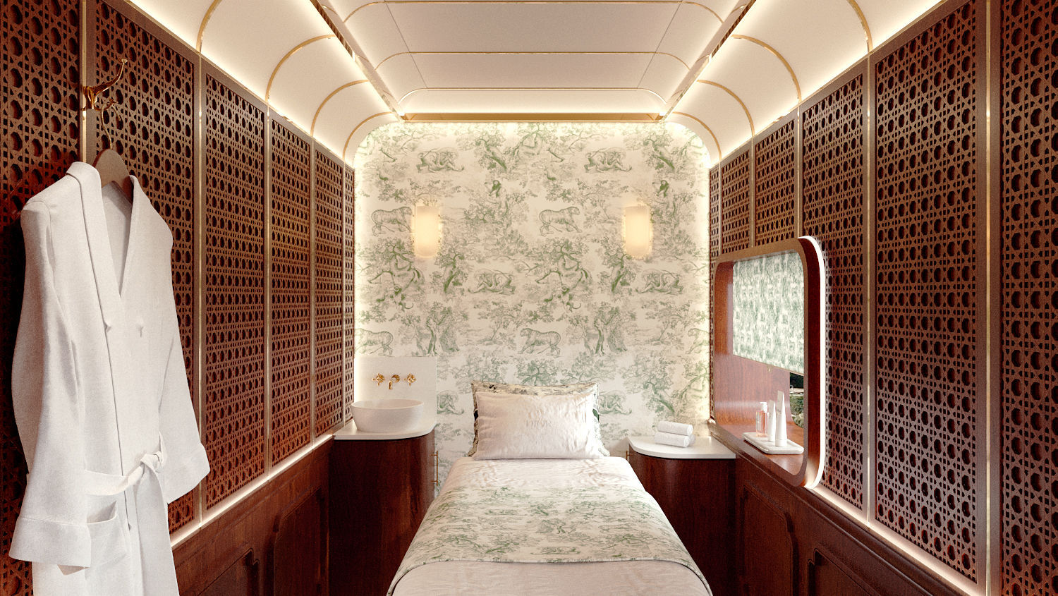 The first Dior Spa in Southeast Asia debuts on the Eastern and Oriental Express