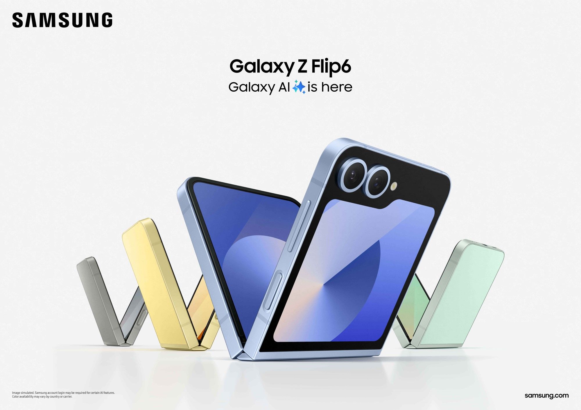 A first look at the Samsung Galaxy Z Flip 6