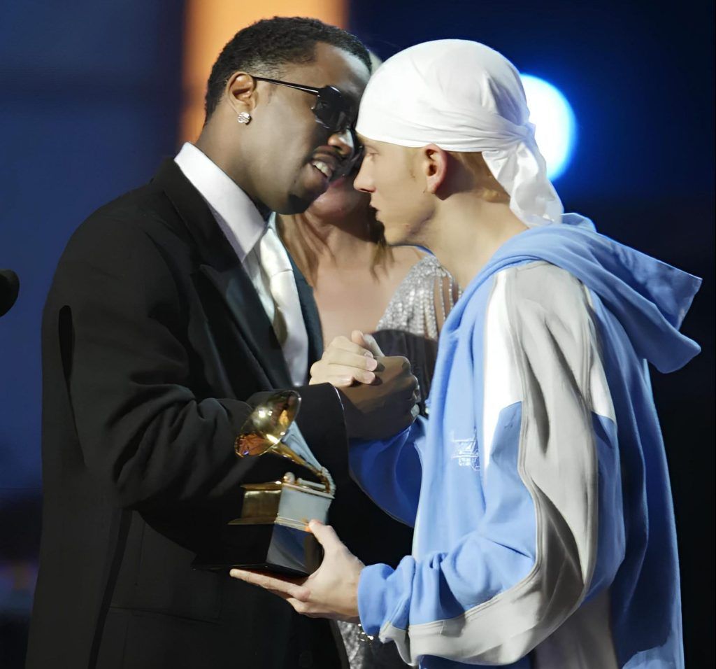 The long and messy rivalry of rappers P. Diddy vs Eminem