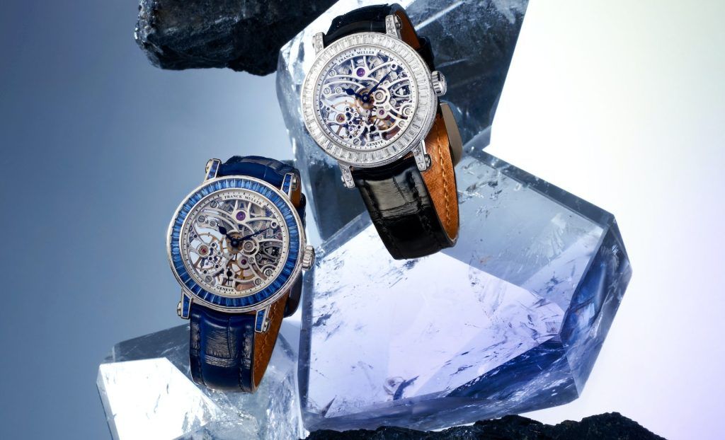 Sleek yet understated, Franck Muller’s Round Skeleton Baguette reinvents itself in a charming 31mm