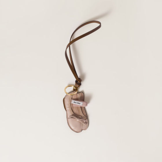 Miu Miu’s Ballet Leather Keychain Trick