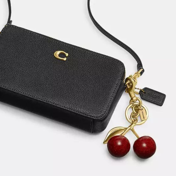Coach’s Cherry Bag Charm
