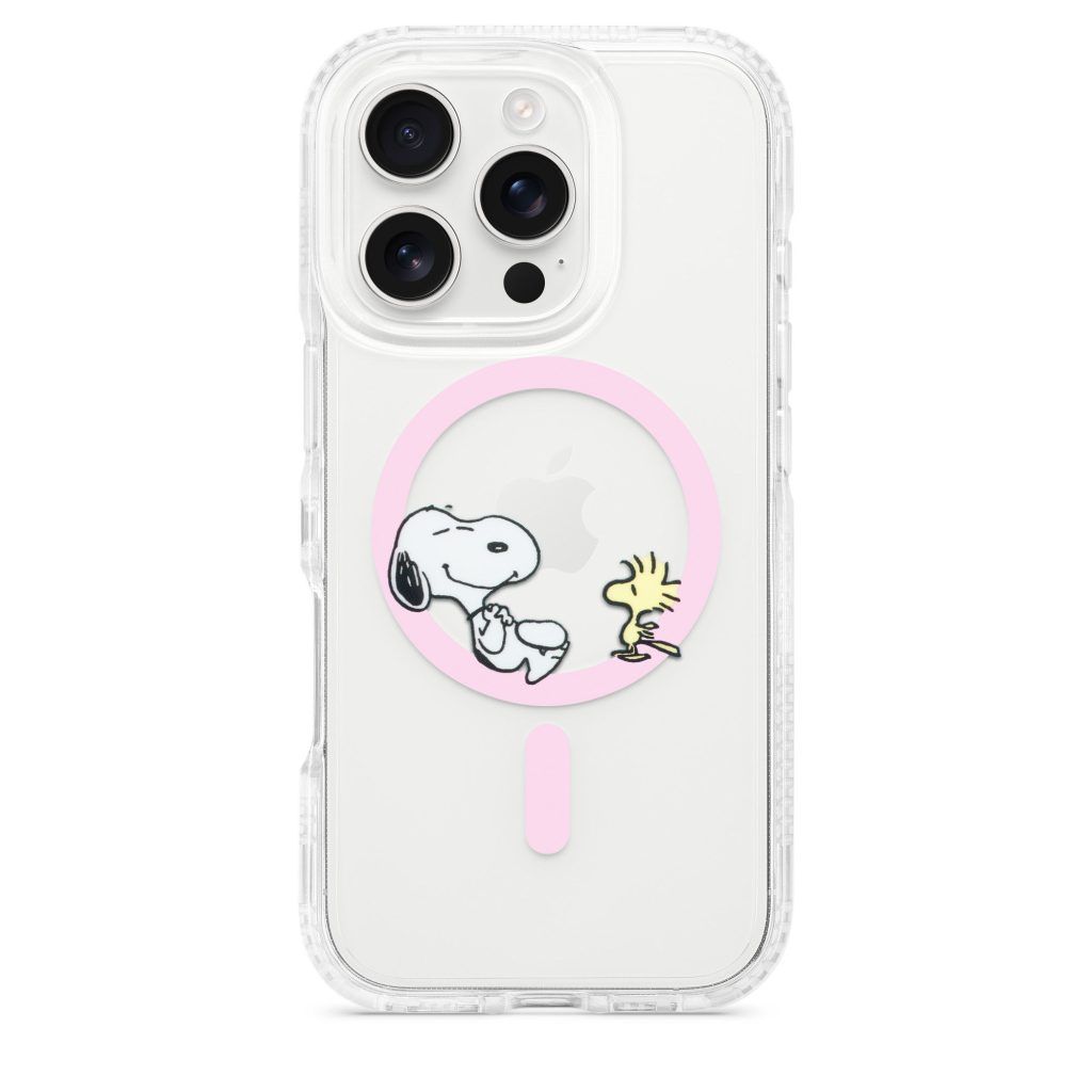 Satechi　スヌーピー（Snoopy）　マグネット式財布スタンド　アップル All about the Apple x Peanuts limited edition Snoopy cherry