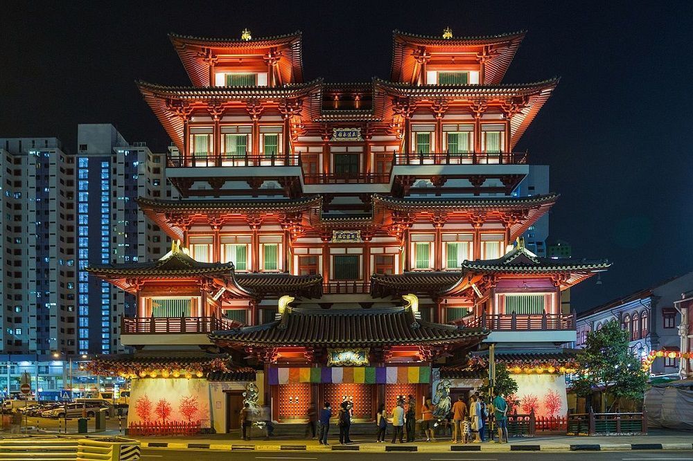 Temple et musée de la relique des dents du Bouddha