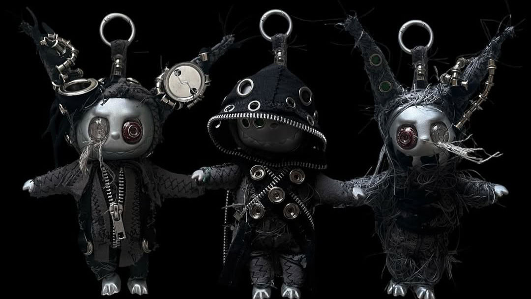 xenon.earth Creates Dystopian Labubu Bag Charms Called LAVOODOO