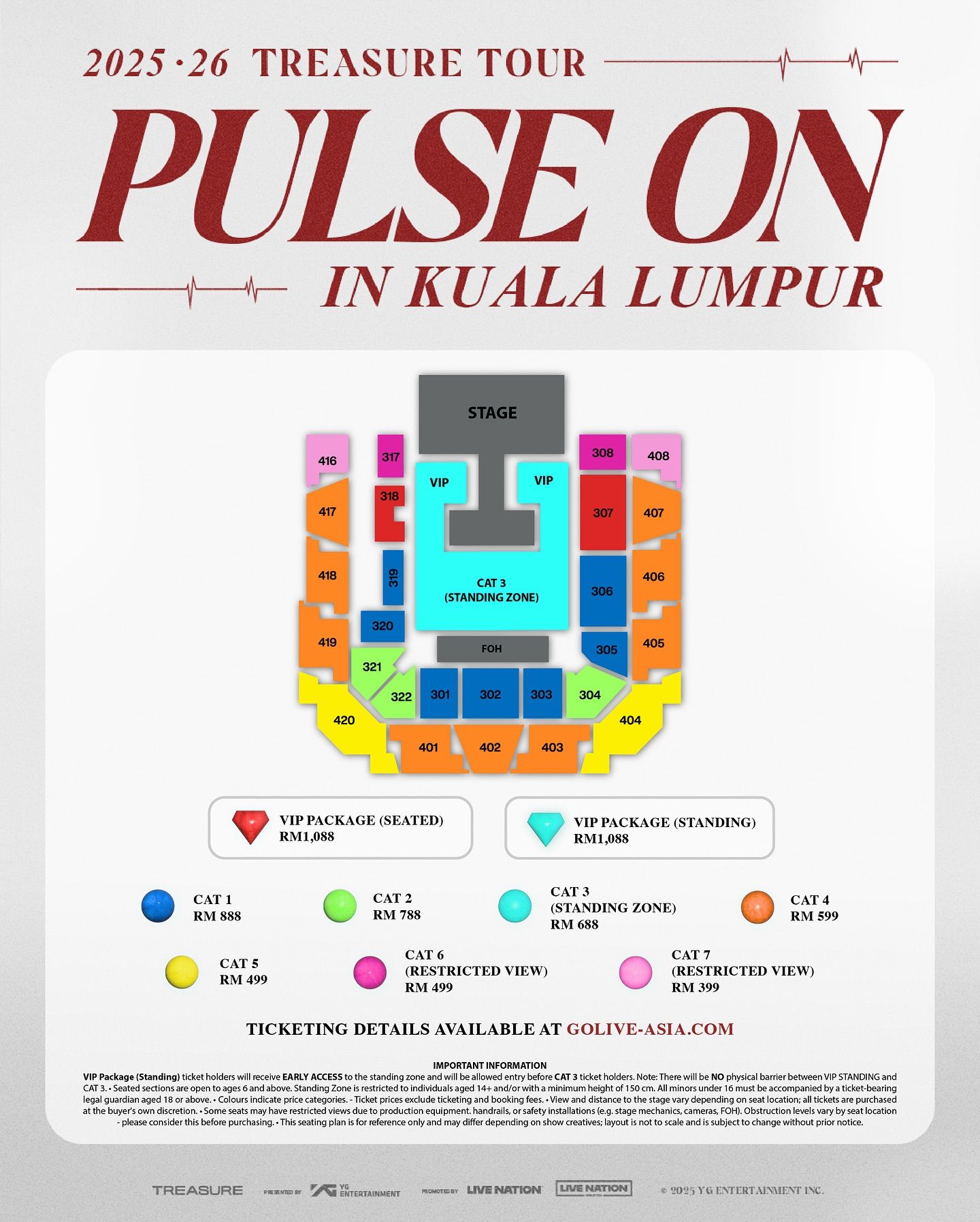 TREASURE concert in Malaysia 2026: Venue, ticket prices, and more