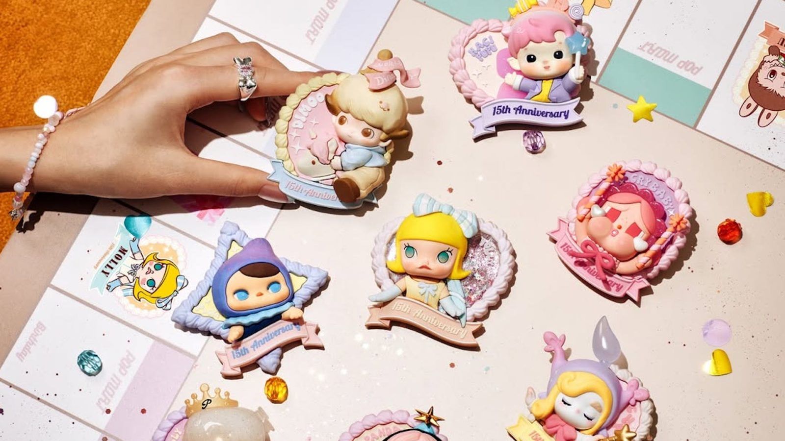 POP MART launches Celebrating the Moment series for 15th anniversary