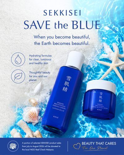 KOSÉ Sekkisei's Save the BLUE Ocean Project is back