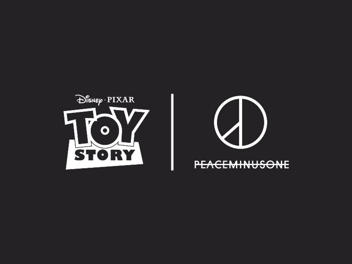 A detailed look at the PEACEMINUSONE x 'Toy Story' collection