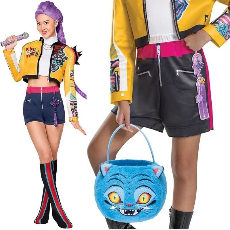 Which KPop Demon Hunters Halloween costumes are currently available?