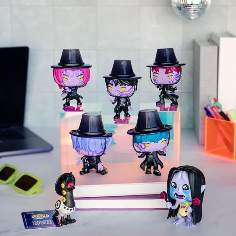How much do the Funko KPop Demon Hunters Saja Boys blind box figures cost?