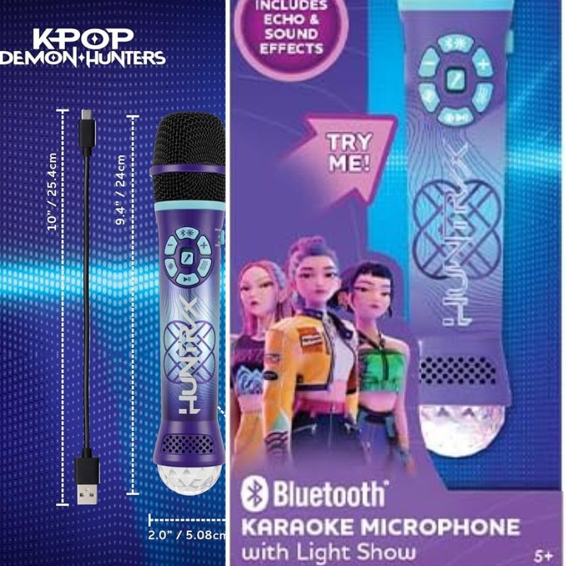 What is the KPop Demon Hunters karaoke mic?