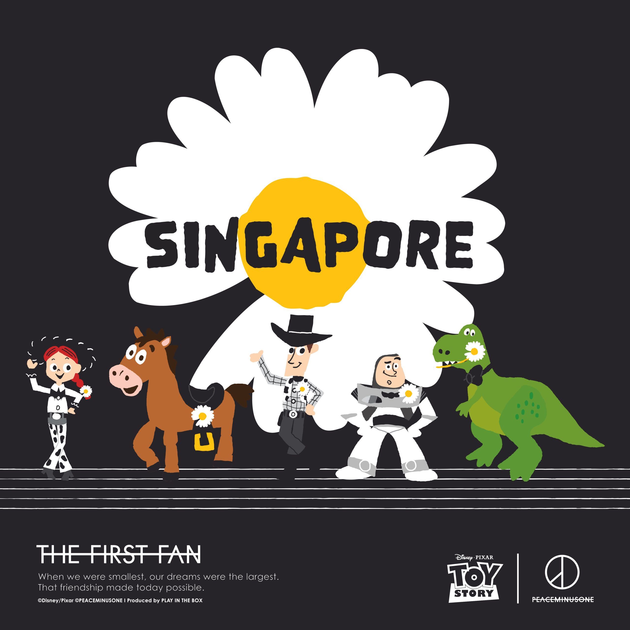 Toy Story x PEACEMINUSONE: The First Fan Heads To Singapore - Newswav