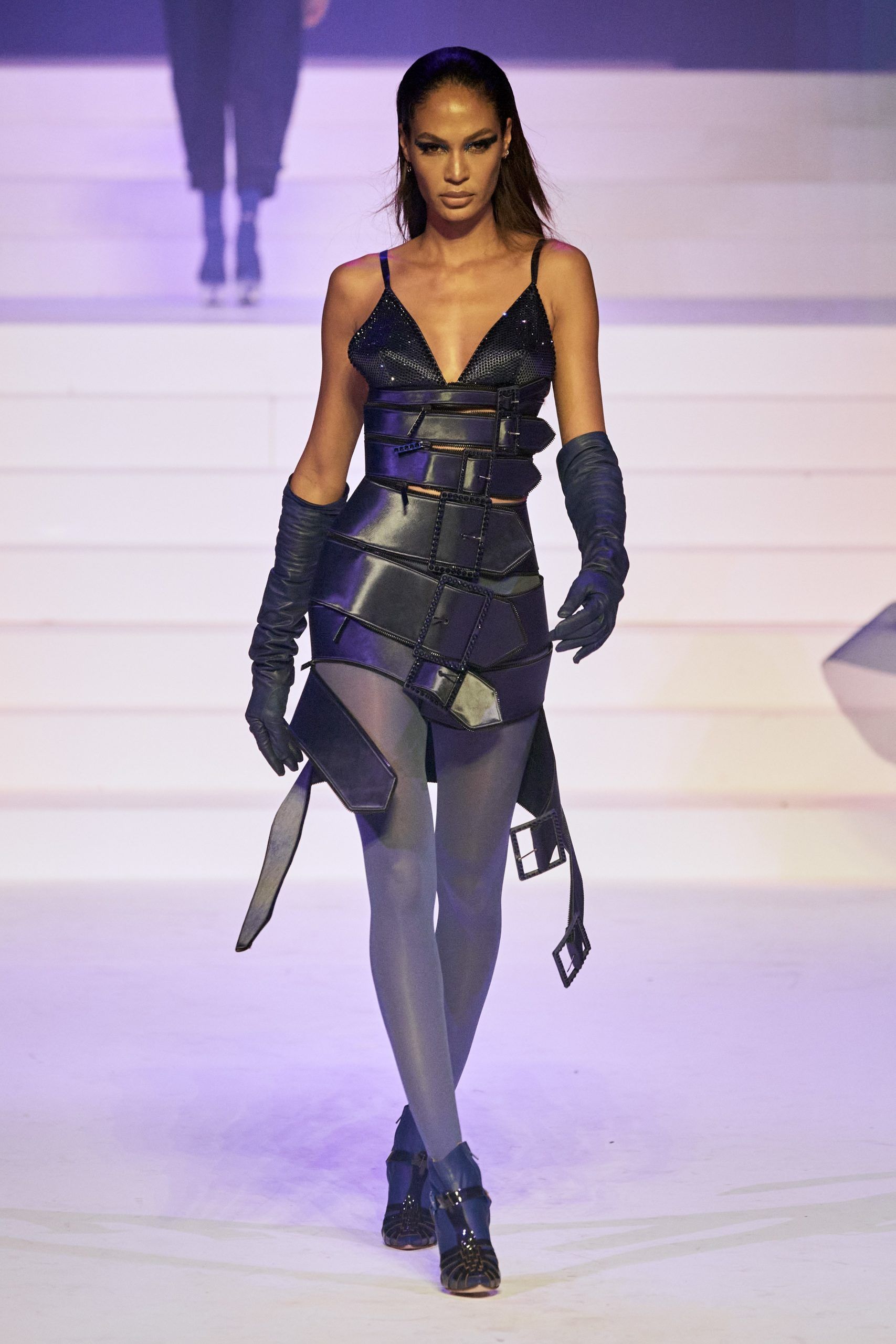 Joan Smalls at Jean-Paul Gaultier SS20 Haute Couture (Photo credit: Jean-Paul Gaultier)