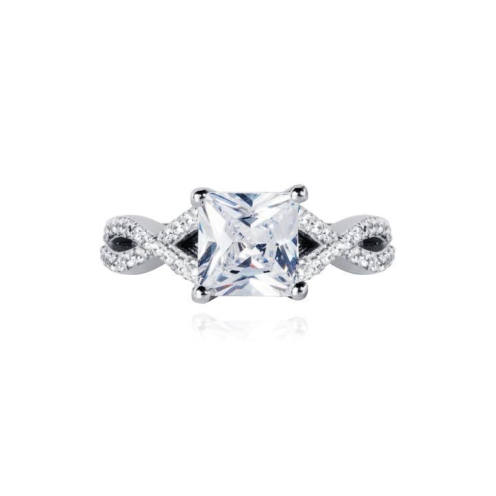 The Princess Diamond Twist ring, Lark & Berry (Photo credit: Lark & Berry)