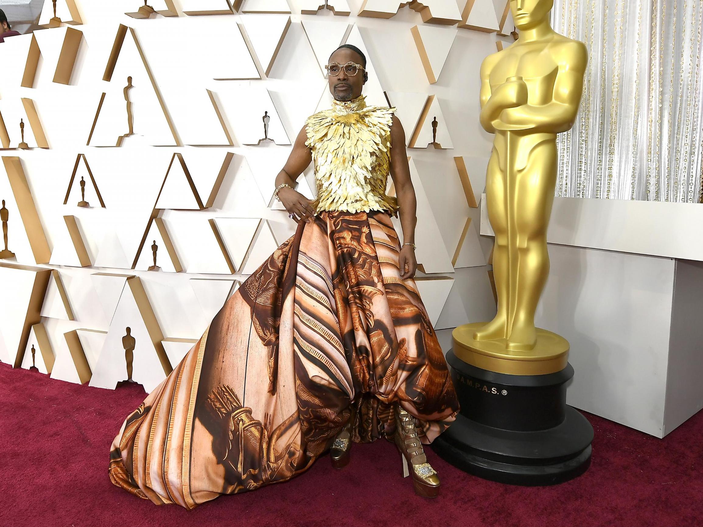 Billy Porter in Giles Deacon (Photo credit: Getty Images)