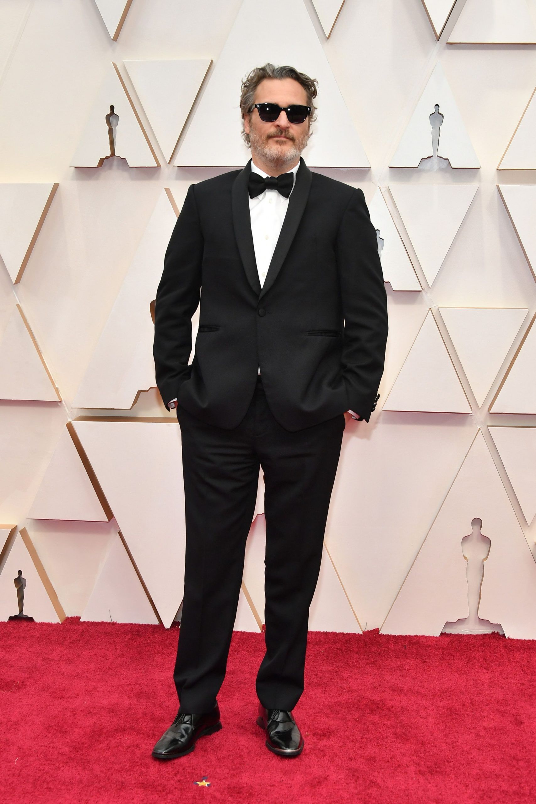 Joaquin Phoenix in Stella McCartney (Photo credit: Getty Images)