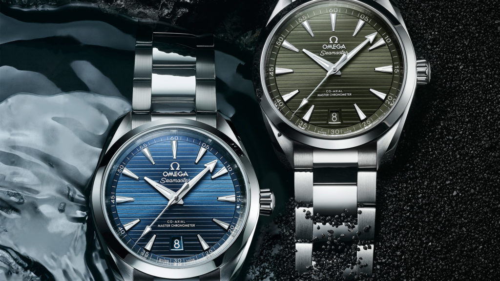 Omega Seamaster Aqua Terra adds two coloured dials to its expanding collection