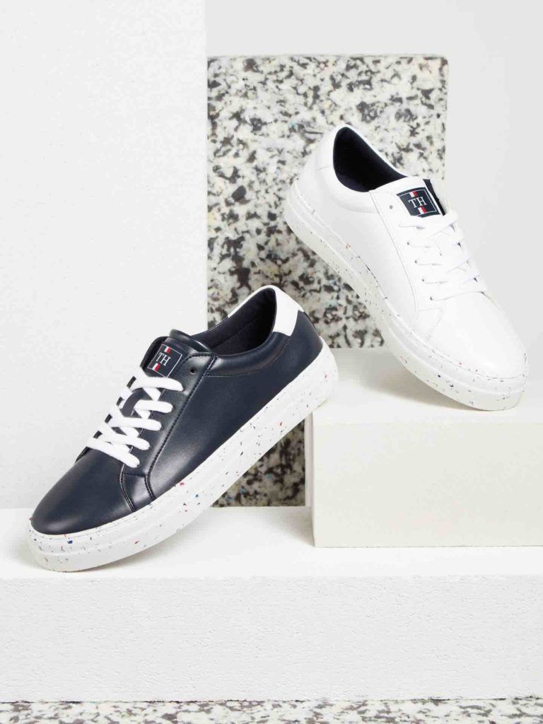 Tommy Hilfiger releases sneakers made of recycled apple fibre