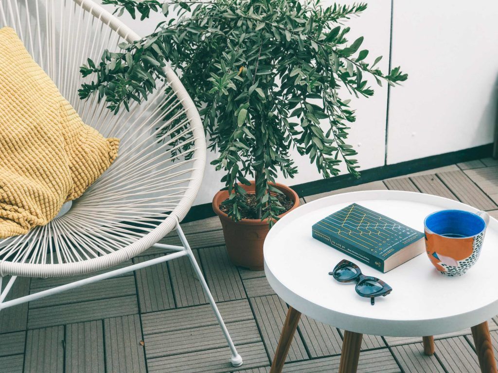 Here’s how to style your apartment balcony as a place of respite
