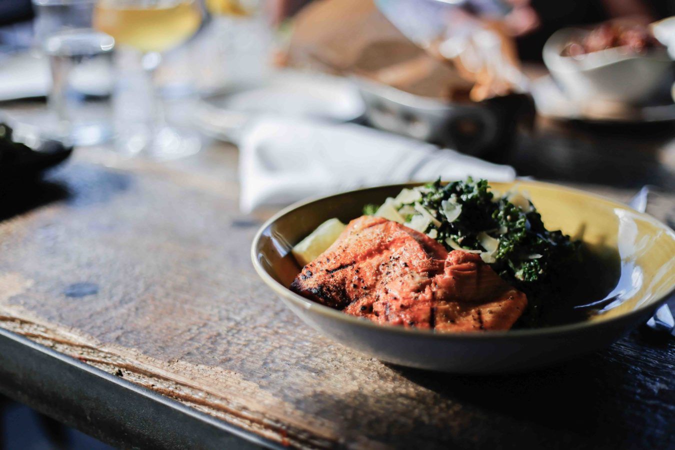 Salmon and spinach is all you need to make Thomas Keller's restaurant