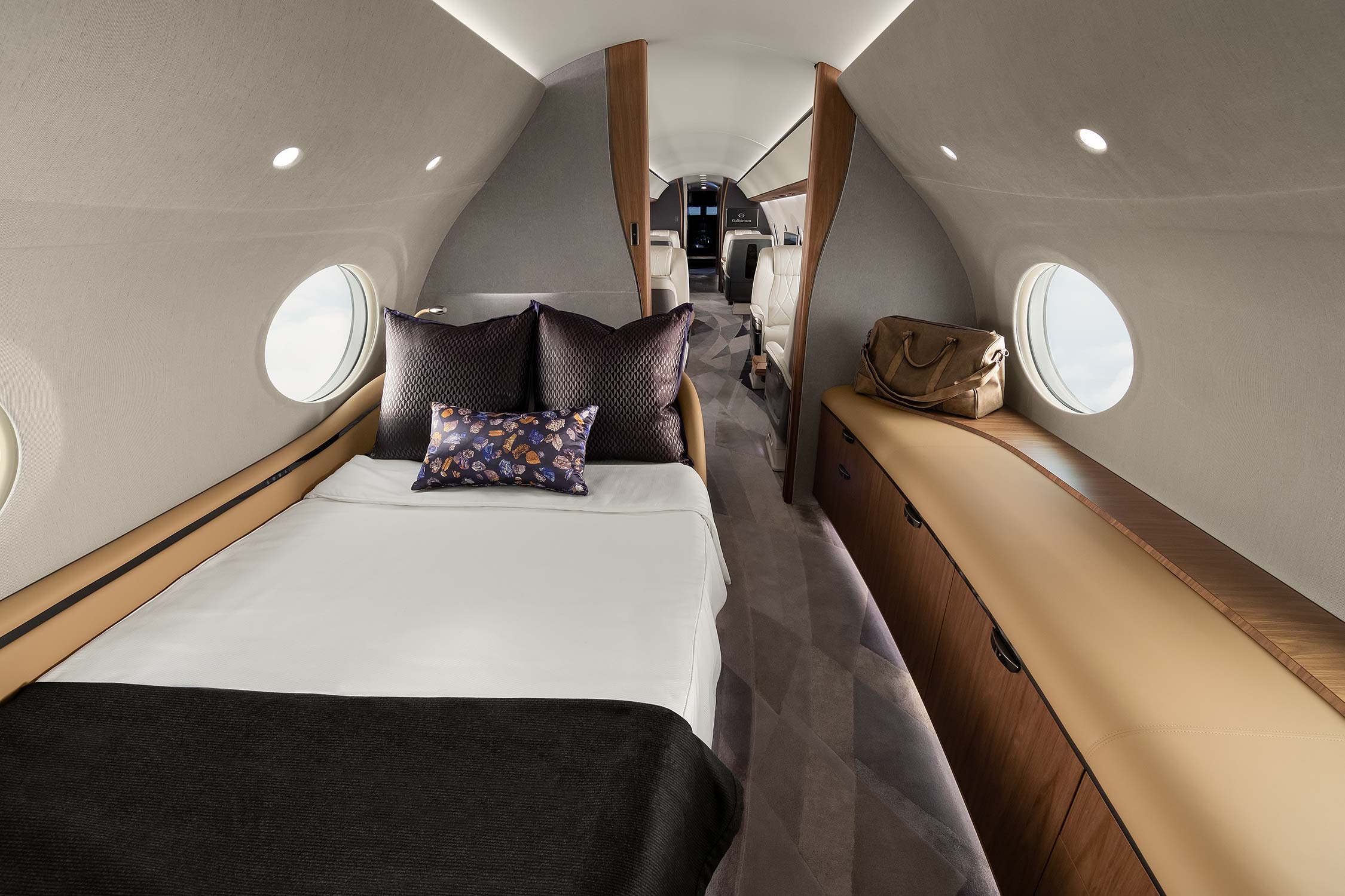 Private Jet Interior Design - VIP Completions Ltd.