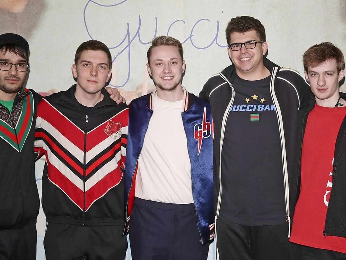 Gucci goes diving with League of Legends esport team