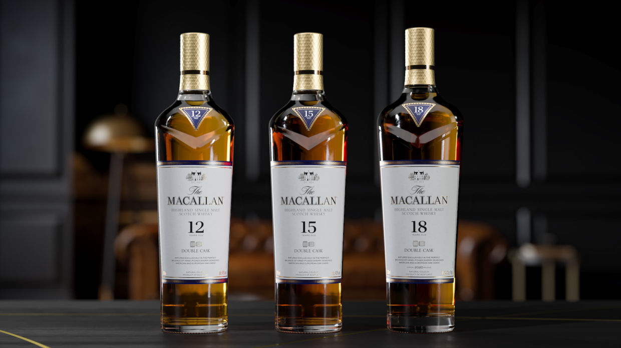 The Macallan broadens its signature Double Cask whisky line