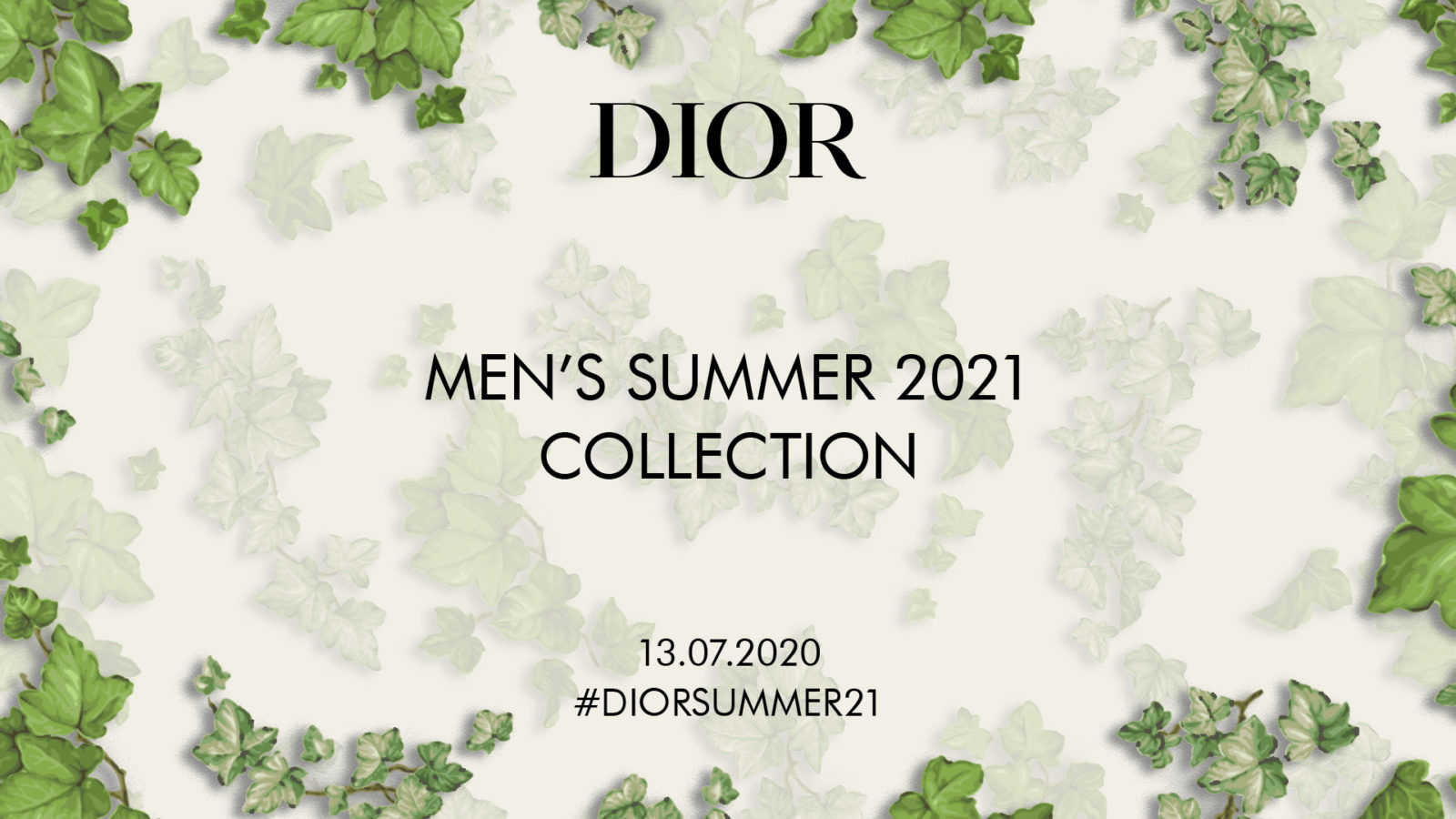 Stream Dior's Spring-Summer 2021 Show - How to Watch Paris Fashion Week