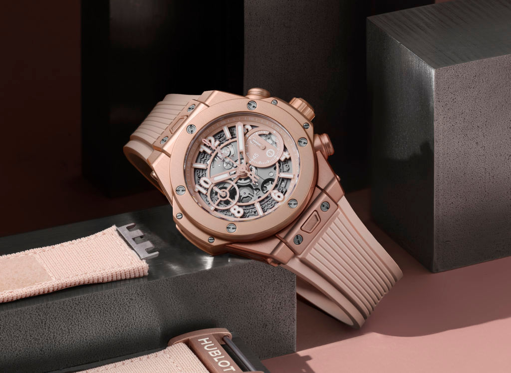Hublot revives the colour of the decade with the new Big Bang Millennial Pink