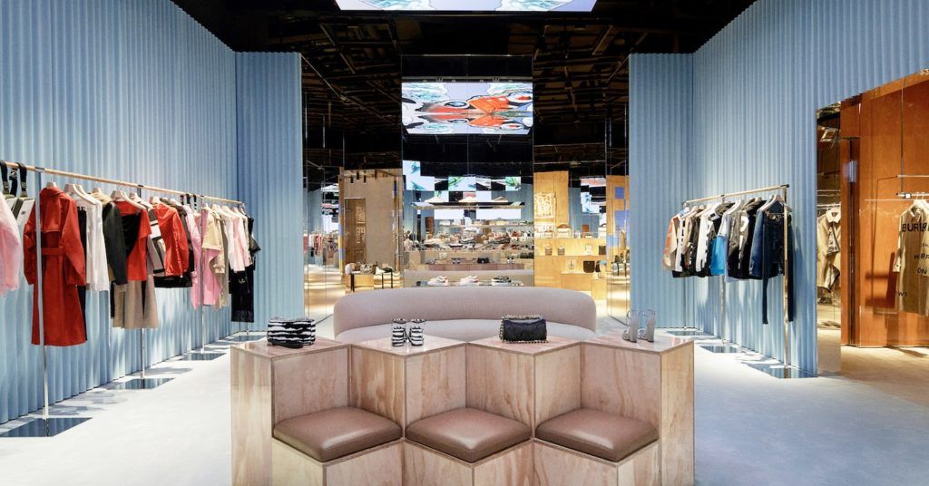 Burberry’s new “social retail” store in Shenzhen turns shopping into a game