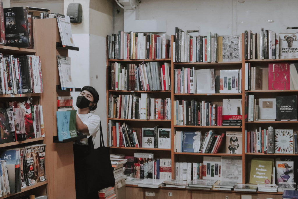 Inside Basheer Graphic Books. (Photo credit: Ooi Qiu Min for Lifestyle Asia Singapore)