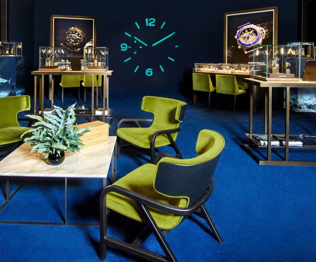 Panerai unveils a pop-up store paying a fantastical tribute to its diving history