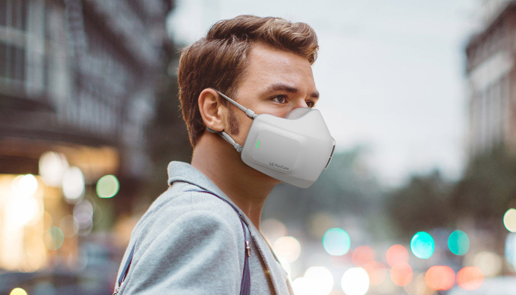 LG gives new meaning to clean, personal air with an innovative wearable smart mask