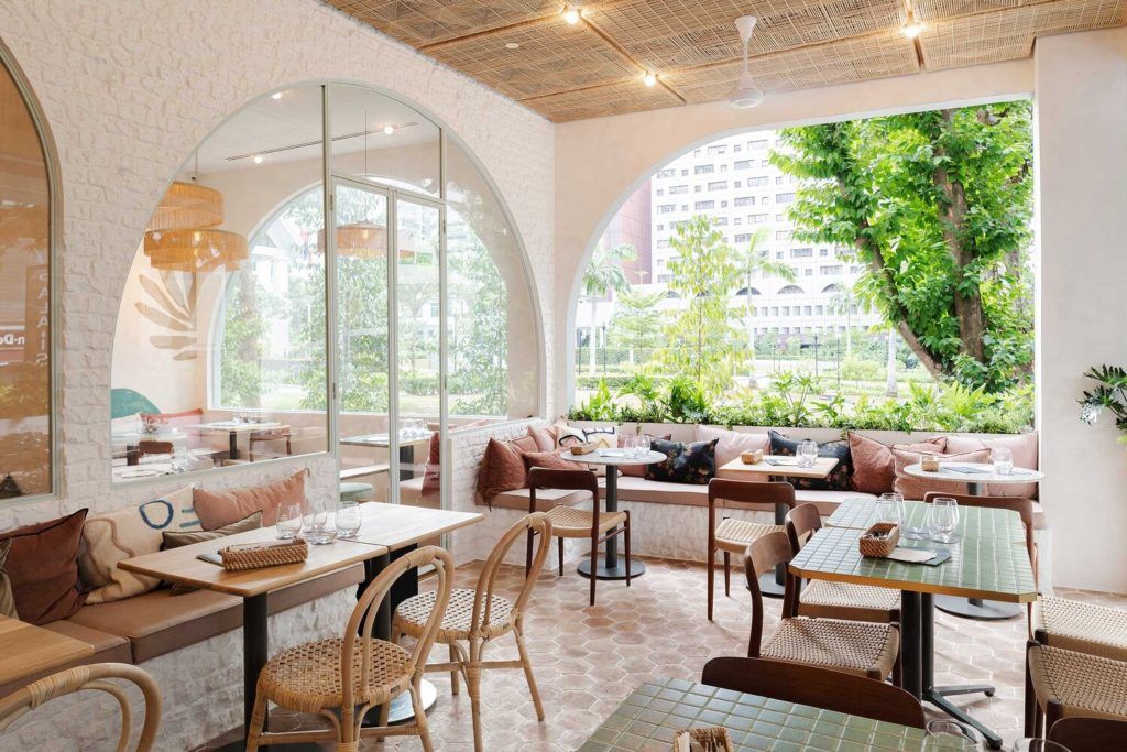 Soak up the balmy breeze at these alfresco restaurants