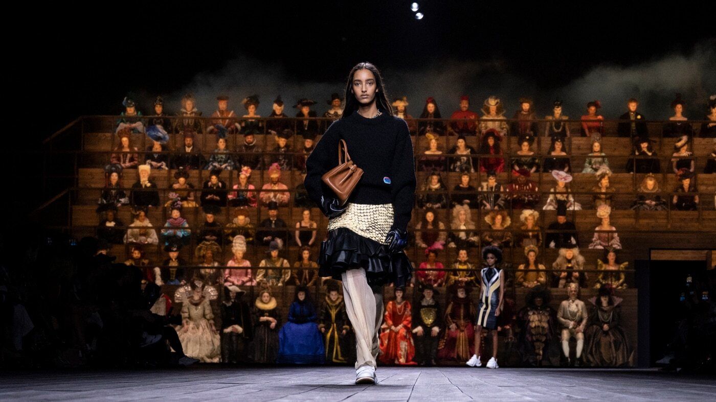 Louis Vuitton return to Paris for their SS21 Womenswear collection