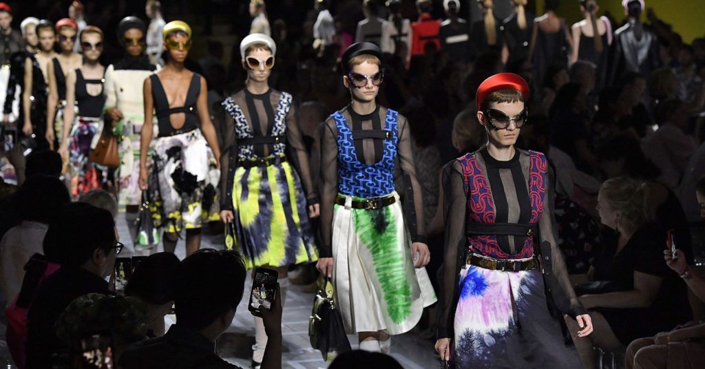 Watch: Raf Simons and Miuccia Prada’s first show together, live from Milan Fashion Week