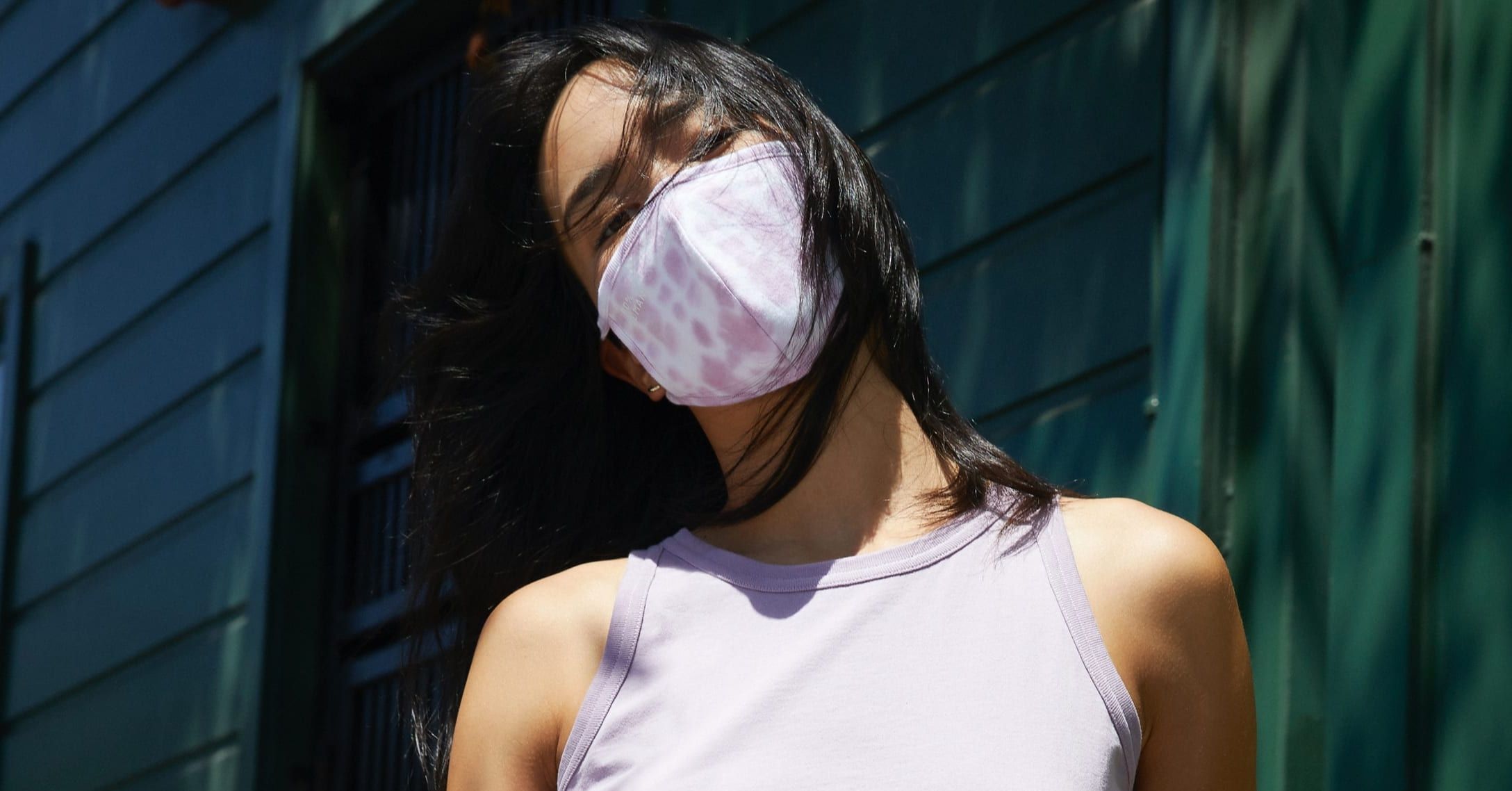 US Fast Shipment 5Pcs Floral Printing Face Màsc Tie-dye for Women Girls Anti-dust Face Bandanas Reusable Face Macks for Outdoor Activities 