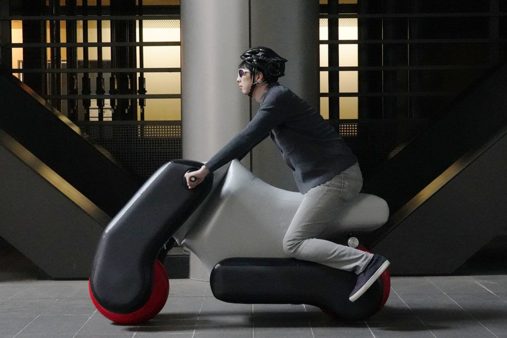 Could the future of motoring be inflatable?