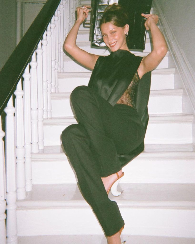 Bella Hadid (Photo credit: @givenchyofficial / Instagram)