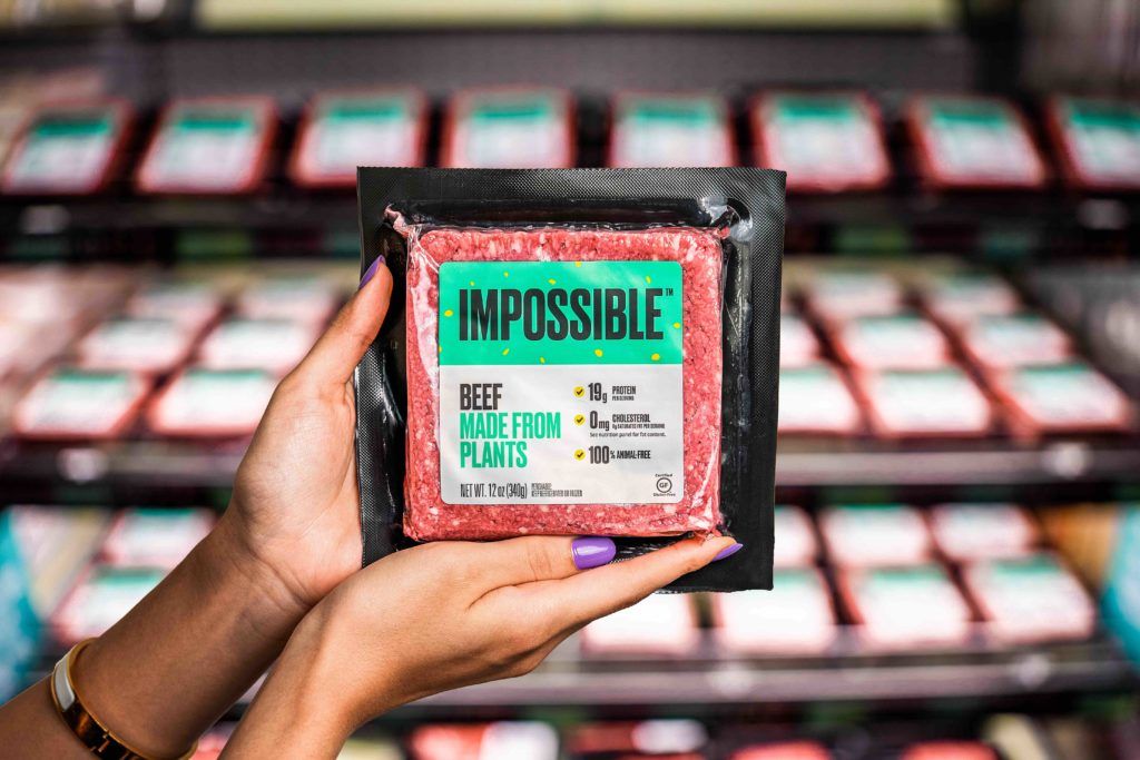 Impossible Foods is now available at a grocery store near you