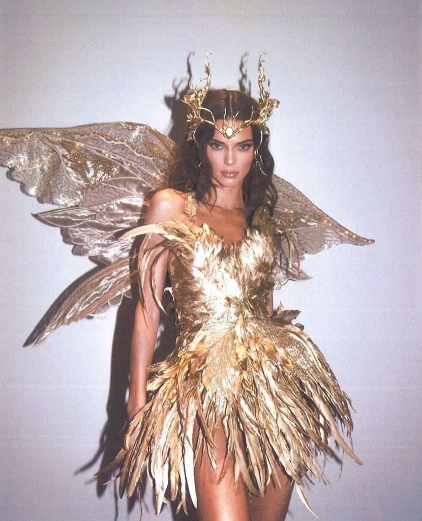Kendall Jenner Halloween fairy forest costume