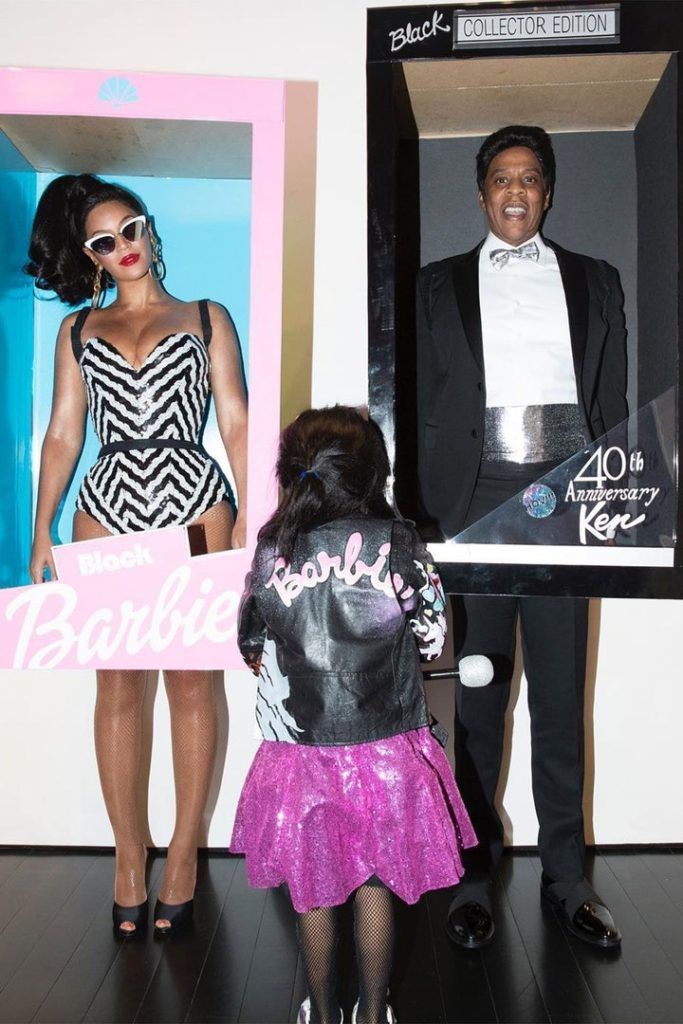 Beyoncé and Jay-Z as Barbie and Ken (Photo credit: Beyoncé / Instagram)