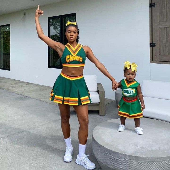 Gabrielle Union as her character from Bring It On (Photo credit: Gabrielle Union / Instagram)