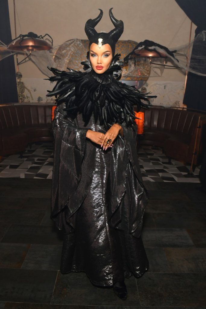 Halima Aden as Maleficent (Photo credit: Getty Images)