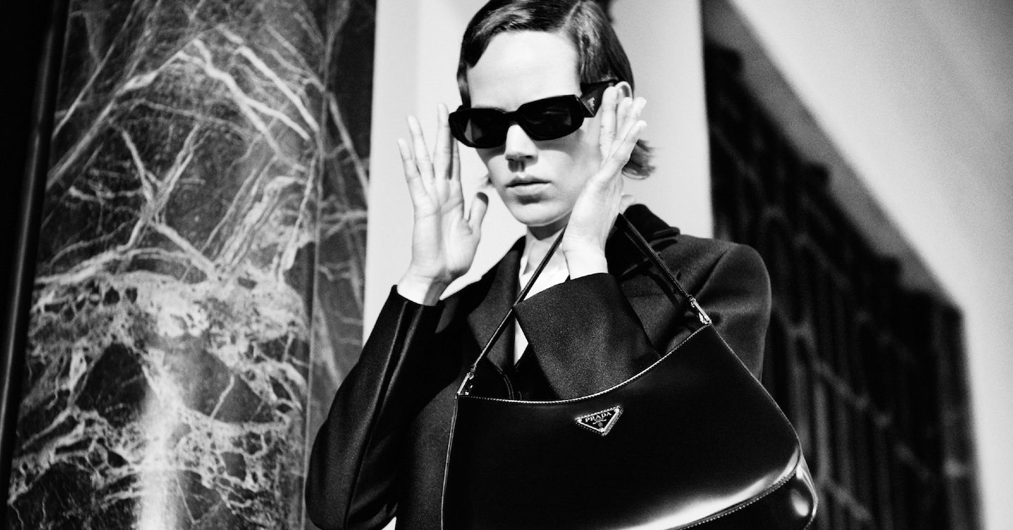 Prada pays homage to film noir in its new holiday campaign