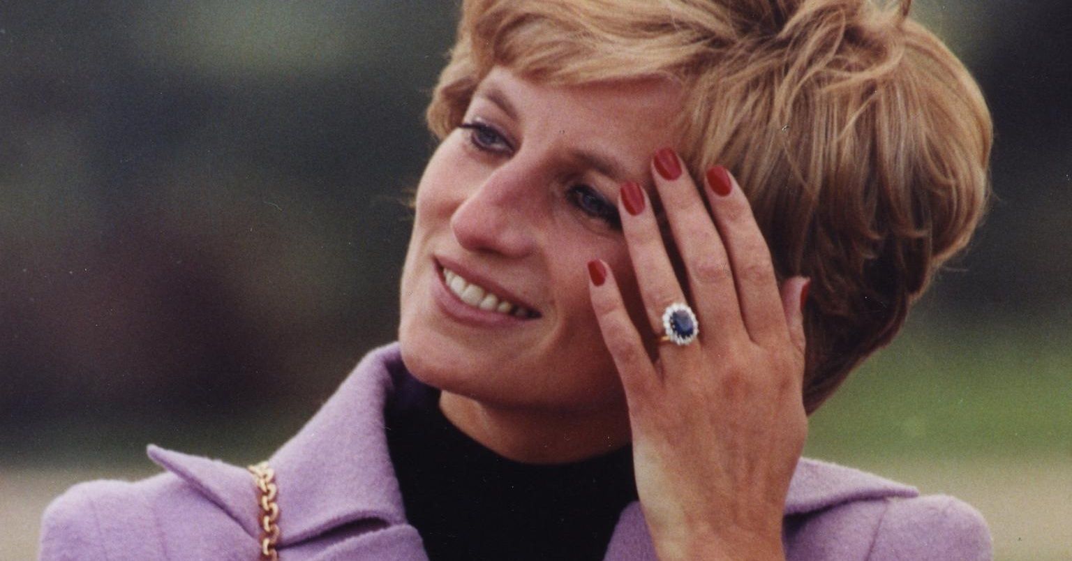 Princess Diana Kate Middleton Blue Ring Replica Chose size | eBay