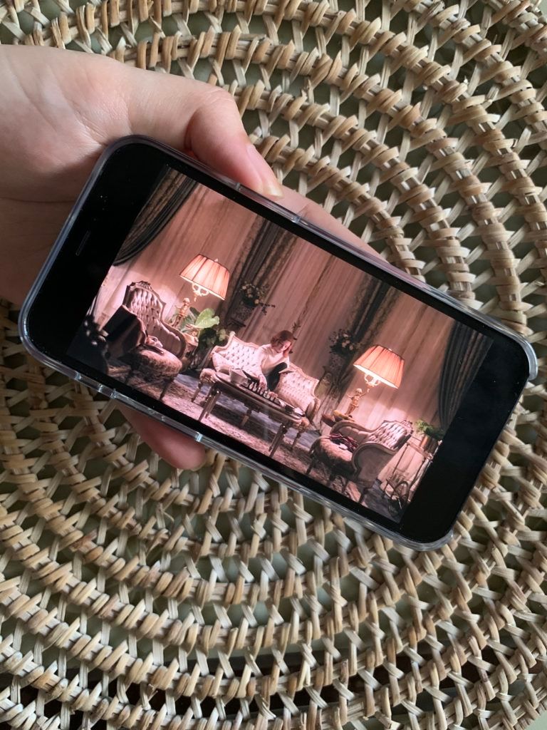 The iPhone 12 Mini is great for watching stuff, with its crisp video quality. (Photo credit: Pameyla Cambe / Lifestyle Asia Singapore)
