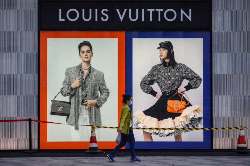 Louis Vuitton is the world's most searched for brand according to